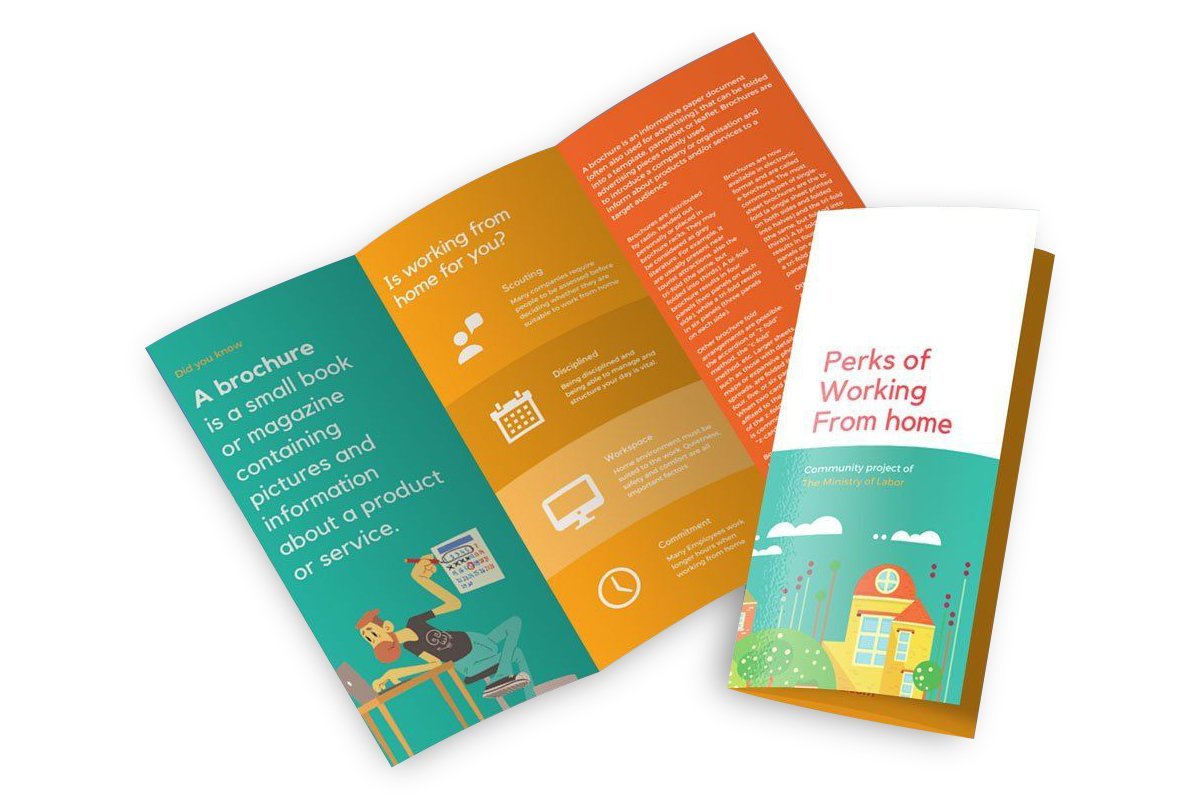 brosur / el ilanı Baskısı